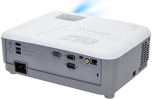 ViewSonic PG603W 3600 Lumens WXGA Networkable Home and Office Projector with HDMI and USB