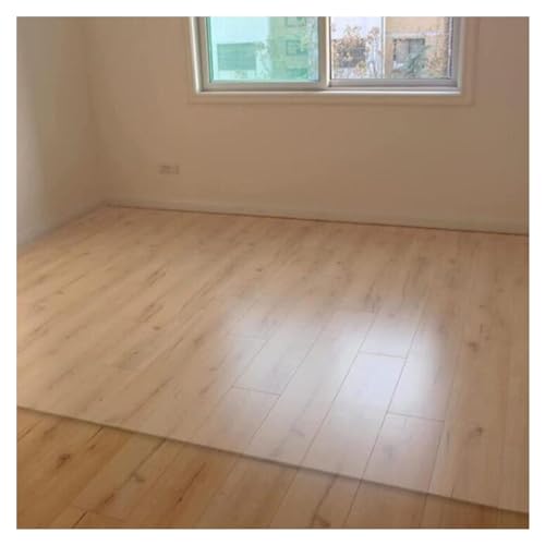 HOBBOY Transparent Heavy Duty Hard-Floor Chair Mat for Wood Floors - Rectangular Multipurpose Vinyl Roll, 60-160cm Width