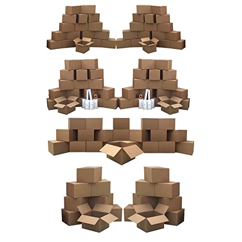 8 Room Basic Moving Kit 124 Boxes & $69 in Packing Supplies.