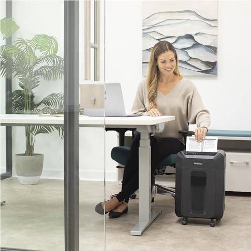 Fellowes AutoMax 100MA 100-Sheet Micro-Cut Autofeed Paper Shredder