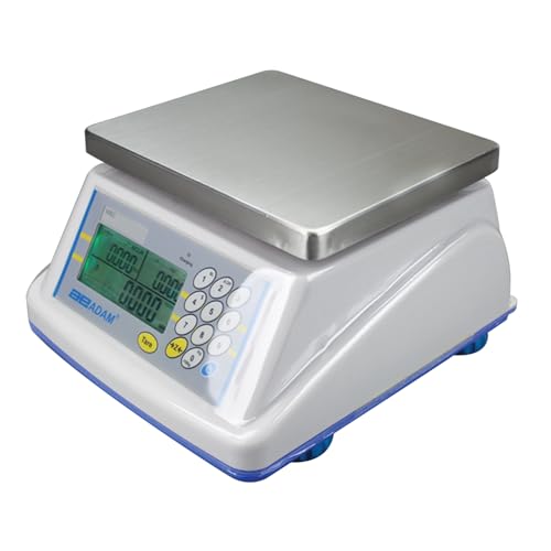 Adam Equipment WBZ 15aM Washdown Retail Scale - 15lb/6kg Capacity, 0.005lb/0.002kg Readability