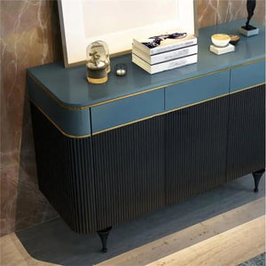 None Display Cabinet with Drawers Sideboard for Living Room (Color: D, Size: 180 * 85 * 40CM)