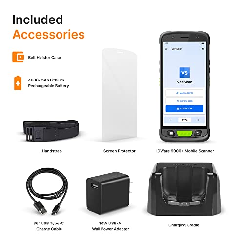 IDWare 9000 Handheld ID Scanner with Veriscan Premium Software