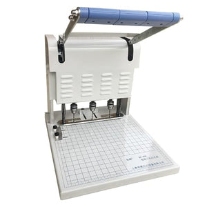 CHROX Electric Financial Binding Machine with Three-Hole Punching and Fast 15-Second Binding