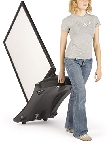 Displays2go 30 x 40 Inch Double Sided Sidewalk Sign with Fillable Base and Springs – Black (PSSS3040BK)