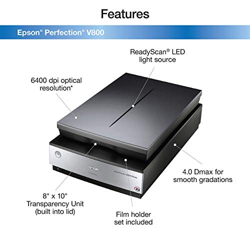 Epson Perfection V800 Photo Scanner (Renewed)
