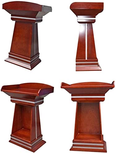 Floor Lectern Wooden Tall Podium