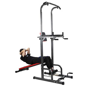 Multifunction Pull‑up Frame Bracket, Multifunctional Workout Equipment Exercise Machine with Foldable Supine Position Plate Fitness Equipment for Home Gym Fitness Strength Training