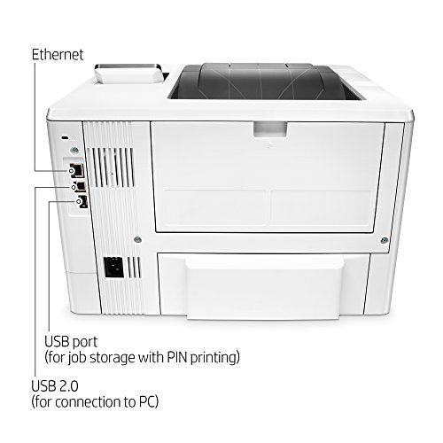 HP Monochrome Laserjet Pro M501dn w/HP JetAdvantage Security, (J8H61A)