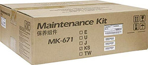 Kyocera 1702K57US0 Model MK-671 Maintenance Kit For use with Kyocera/Copystar CS-2540, CS-2560, CS-300i, CS-3040, CS3060, KM-2540, KM-2560, KM-3040, KM-3060 and TASKalfa 300i Multifunctional Printers