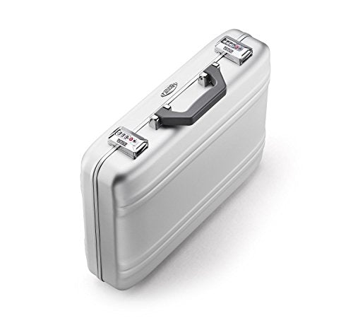 Zero Halliburton Premier Plus Aluminum Attache Case in Silver