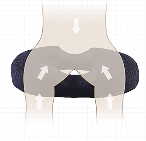 DULASP Hemorrhoids Cushion for Back & Buttock Pain Relief - Gray