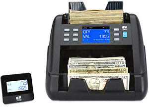 ZZap Bill Value Counter & Counterfeit Detector - Money Cash Currency Machine (NC55)