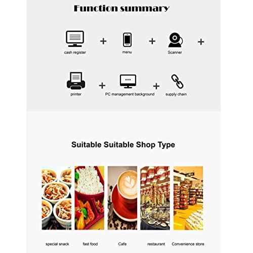 Handheld POS Terminal with Built-in Scanner, Thermal Printer, NFC, Android OS - Ideal for Supermarkets and Restaurants
