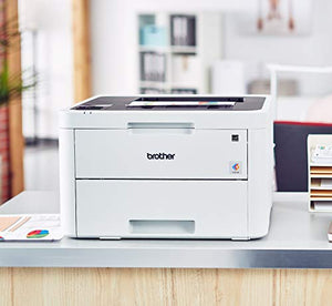 Brother HL-L3230CDW Compact Digital Color Printer Providing Laser Printer Quality Results with Wireless Printing and Duplex Printing, Amazon Dash Replenishment Enabled