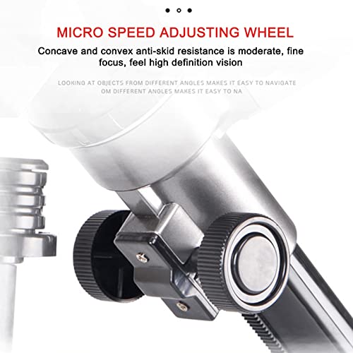 KSEMOTI Astronomical Telescope for Kids & Beginners, 60mm Professional Stargazing Optical Lens High-Definition Magnification Telescope Science Kit Toys with Tripod and 20/30/40x Eyepieces