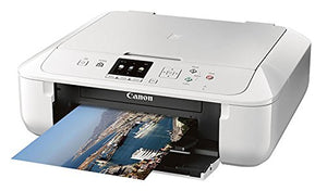 Canon MG5720 Wireless All-In-One Printer with Scanner and Copier: Mobile and Tablet Printing with Airprintcompatible, White