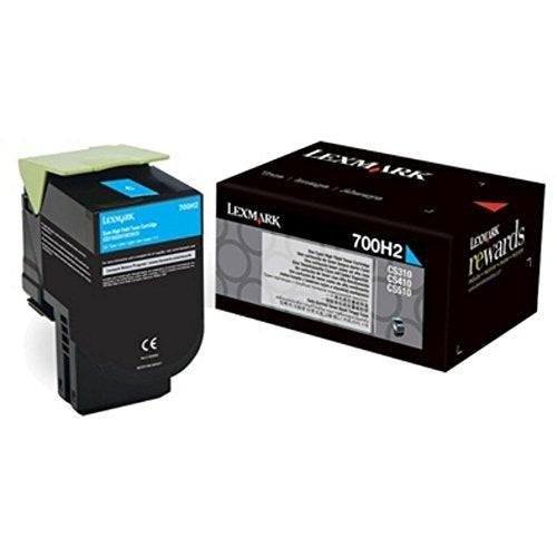 Lexmark 70C0H20 Cyan High Yield Toner