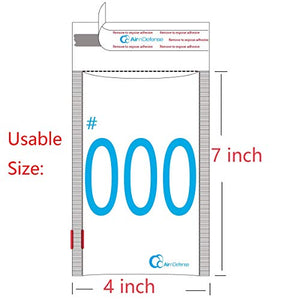 50/500/1000/1500/2000/2500/3000/4000/5000/10000 pcs #000 4x8 Kraft Bubble Padded Envelopes Mailers Shipping Bags AirnDefense (10000)