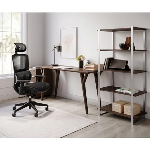 Realspace Radano Mesh High-Back Executive Office Chair, Black - BIFMA Compliant
