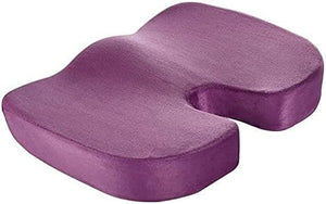 DULASP Gel Enhanced Memory Foam Orthopedic Seat Cushion - Purple