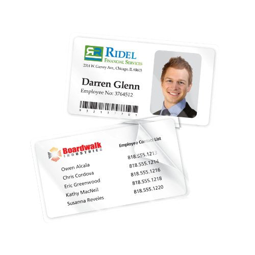 Avery Durable Self- Laminating Business Cards Pack of 20, White (75361)