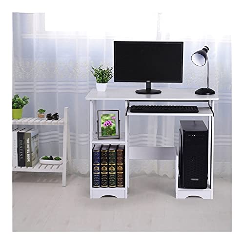 Computer Folding Table Modern Computer Desk Minimalist Study Writing Desk Laptop Study Table for Home, Office, Workstation, Bedroom Office Desk