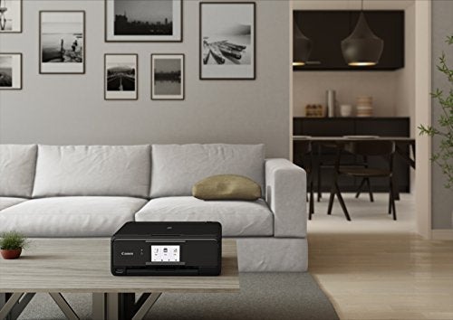 Canon TS8120 Wireless All-In-One Printer with Scanner and Copier: Mobile and Tablet Printing, with Airprint(TM) and Google Cloud Print compatible, Black