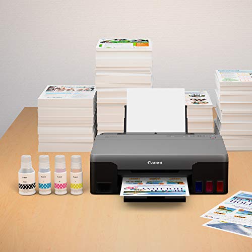 Canon PIXMA G1220 Single Function MegaTank Inkjet Printer, Print Only, Black, (4469C002)