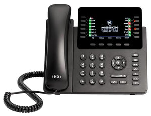 MM MISSION MACHINES Business Phone System G300: Grandstream 2170 Phones + Server + 1 Year Phone Service (16 Phone Bundle)