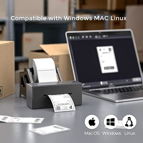 MUNBYN Bluetooth Thermal Label Printer & 2.25"x1.25" Direct Thermal Labels