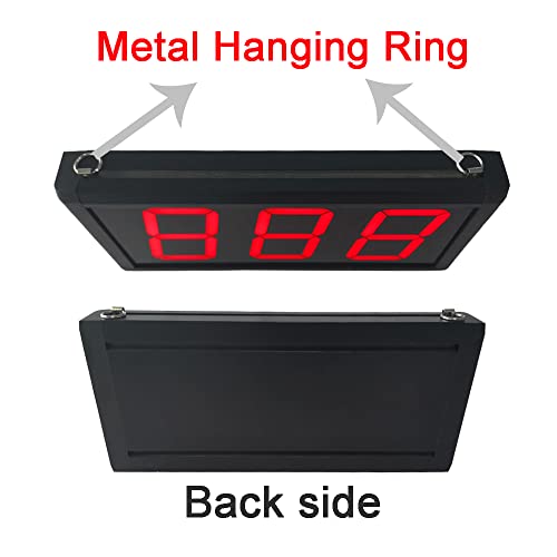 KOQICALL Wireless Queue Calling System with 3 Digits Display