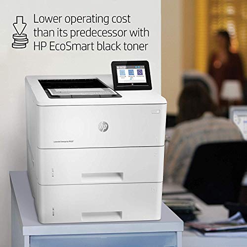 HP Laserjet Enterprise M507dn with One-Year, Next-Business Day, Onsite Warranty (1PV87A) (Renewed)