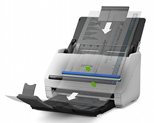Epson DS-530 Document Scanner: 35ppm, TWAIN & ISIS Drivers