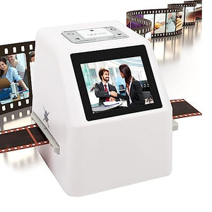 CENAP Film Scanner with 2.4" LCD Screen and 128 Mb Memory - Converts Film Negatives to 20MP JPEG Images