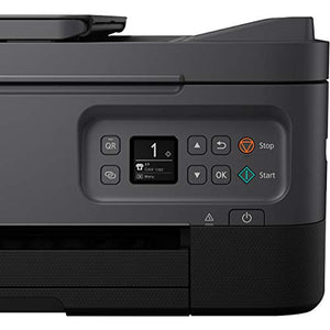 Canon PIXMA TR 7000 Series All-in-One Color Wireless Bluetooth Inkjet Printer - Black - Print Copy Scan - 13 ipm, 4800x1200 dpi, Borderless Auto 2-Sided Printing, 35-Sheet ADF - BROAGE Printer Cable