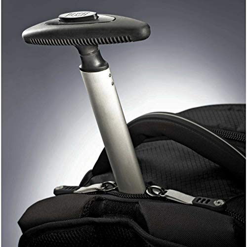 Samsonite Tectonic Wheeled Backpack, Black, 17-Inch