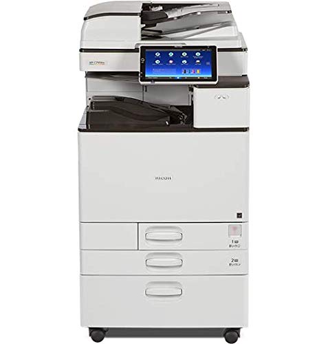 Ricoh Aficio MP C2504 Color Multifunction Copier - 25ppm Copy, Print, Scan, Auto Duplex, 2 Trays and Stand.