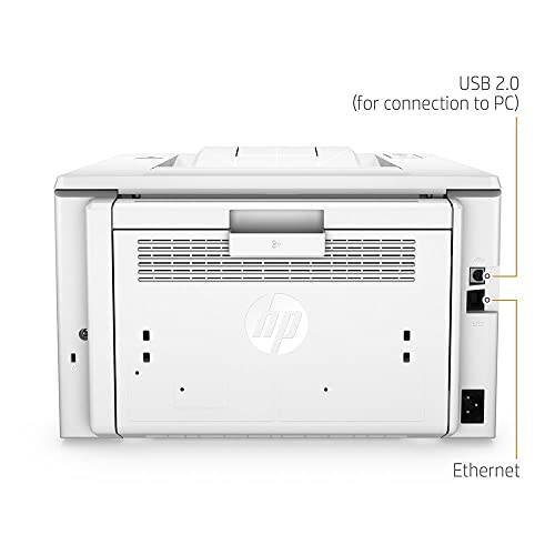 HP Laserjet Pro M203dwB Print Only Wireless Monochrome Laser Printer for Home Business Office, White - 30 ppm, 1200 x 1200 dpi, 8.5 x 14, Auto Duplex Printing, Ethernet
