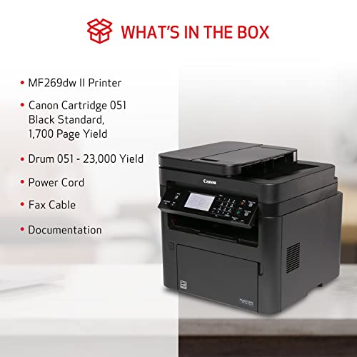 Canon imageCLASS MF269dw II Wireless Laser Printer with Auto Document Feeder