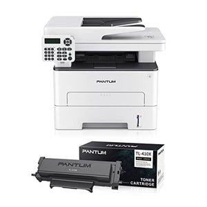 Pantum M7202FDW All-in-One Laser Printer Copier Scanner Fax, High Print and Copy Speed, Auto-Duplex Printing, with Wireless, Ethernet & USB Capabilities with TL-410X