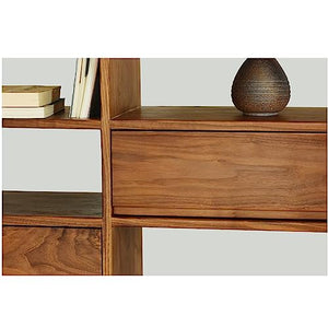 LCARS Retro Bookshelf with Drawers - Home Office Storage Organizer