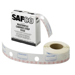 Safco Products Polyester Carrier Strips, 2 1/4" Wide, for use with MasterFile 2 Document Storage, sold separately