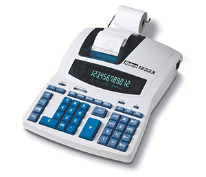 Ibico 1232X Professional Printer Calculator - White/Blue, 230x75x300mm, IB404108