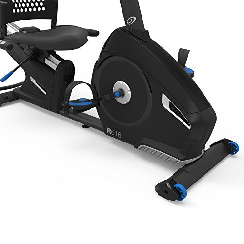 Nautilus R616 Recumbent Bike, Black