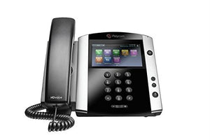 Polycom VVX 601 Corded Business Media Phone System - 16 Line PoE - 2200-48600-025 - AC Adapter (Not Included) - Replaces VVX 600
