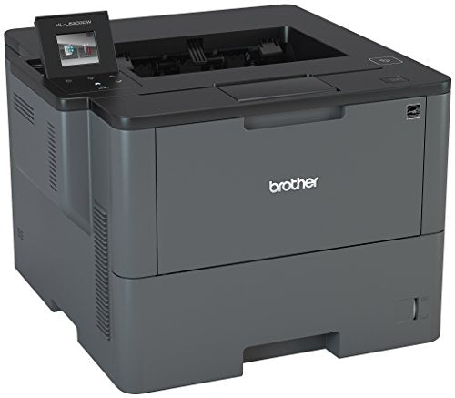 Brother Monochrome Laser Printer, HL-L6300DW, Wireless Networking, Mobile Printing, Duplex Printing, Large Paper Capacity, Cloud Printing, Amazon Dash Replenishment Enabled