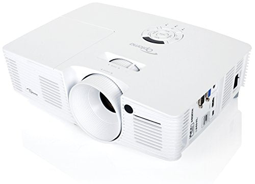 Optoma DH1012 Full 3D 1080p 3200 Lumen DLP Multimedia Projector with MHL Enabled HDMI Port, 18,000:1 Contrast Ratio and 8,000 Hour Lamp Life