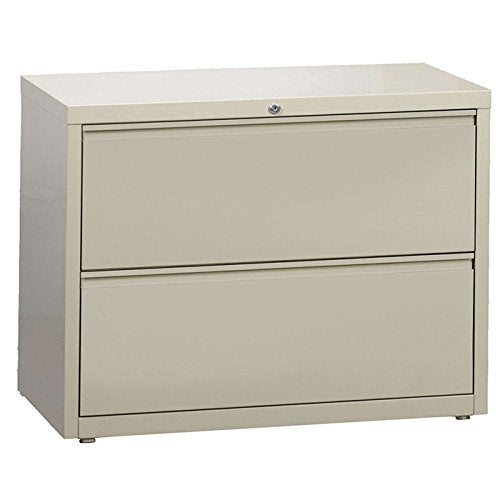 Hirsh Industries LLC 10000 Series Lateral 36" Wide 2 Drawer File Cabinet in Putty