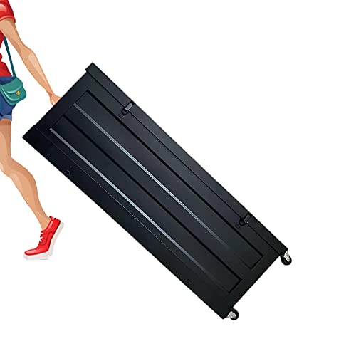 Trade Show Carry case Holds Equipment and Accessories for Conference Exhibition and Travel Double Straps for Pop Up Backdrop Frame (Box)